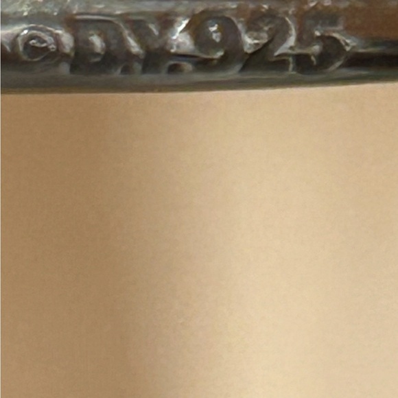 David Yurman Silver Bracelet with Diamond Detail - Picture 10 of 10